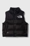 Пухова дитяча безрукавка The North Face 1996 RETRO NUPTSE VEST колір чорний