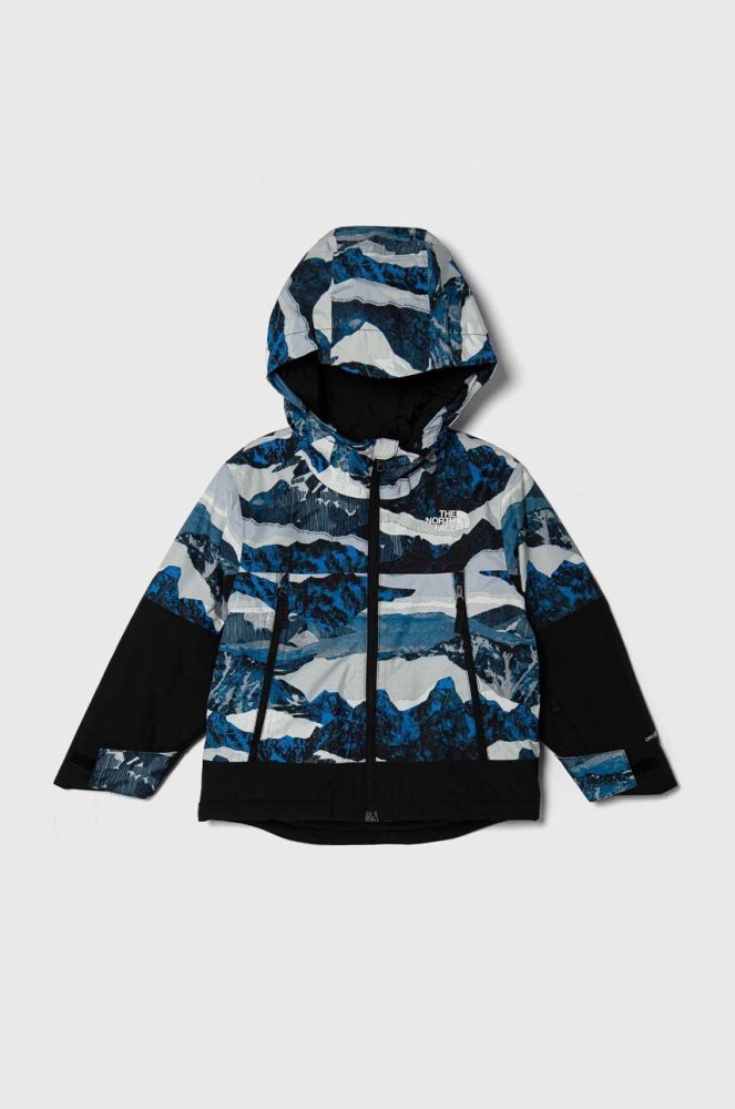 Дитяча гірськолижна куртка The North Face SPORTY STREET колір блакитний