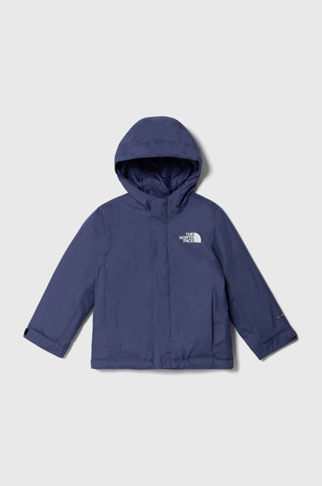 Дитяча куртка The North Face SNOWQUEST JACKET колір блакитний