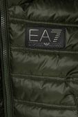Дитяча куртка EA7 Emporio Armani колір зелений