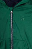 Дитяча куртка United Colors of Benetton колір зелений (3389328)