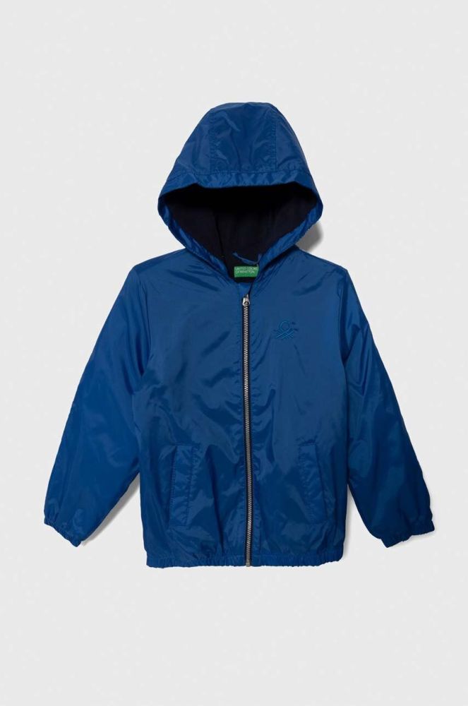 Дитяча куртка United Colors of Benetton колір блакитний (3391152)