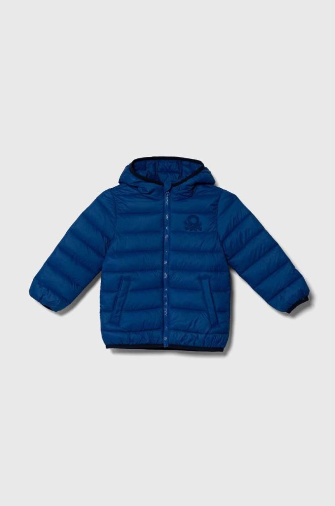 Дитяча куртка United Colors of Benetton колір синій (3394337)
