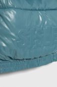 Дитяча куртка Sisley колір бірюзовий
