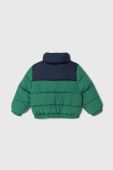 Дитяча куртка Fila THELKOW blocked padded jacket колір зелений