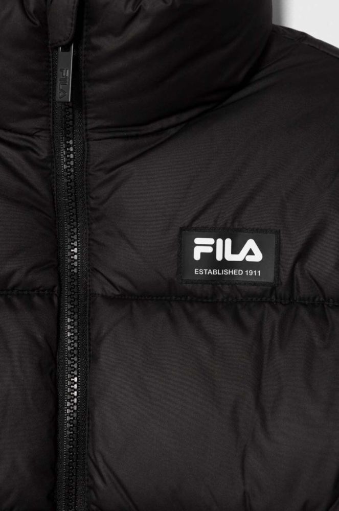 Дитяча куртка Fila THELKOW blocked padded jacket колір чорний фото 3