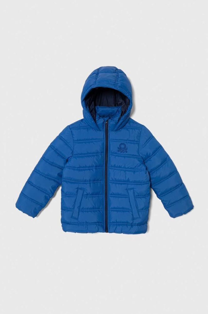 Дитяча куртка United Colors of Benetton колір блакитний (3462574)