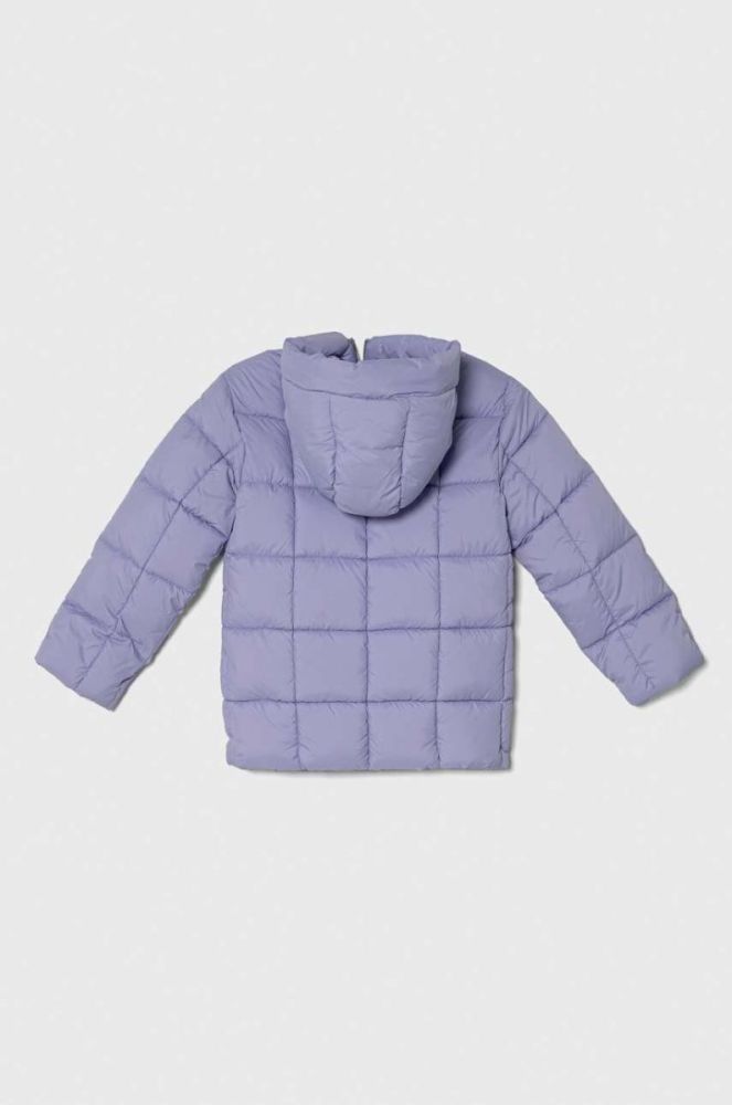 Дитяча куртка United Colors of Benetton колір фіолетовий (3462595) фото 2