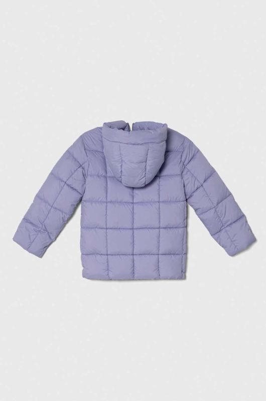 Дитяча куртка United Colors of Benetton колір фіолетовий (3462595) фото 2
