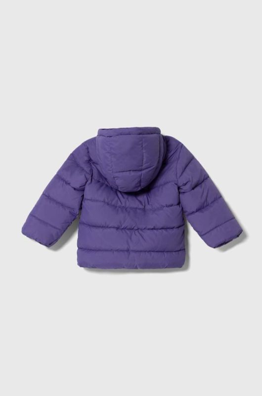 Дитяча куртка United Colors of Benetton колір фіолетовий (3492928) фото 2