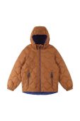 Дитяча куртка Reima Fossila колір коричневий