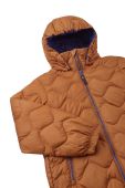 Дитяча куртка Reima Fossila колір коричневий