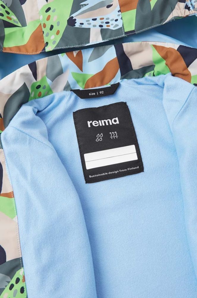 Дитяча куртка Reima Hede колір зелений фото 9