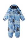 Дитячий зимовий комбінезон Reima Moomin Lyster колір блакитний