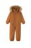 Дитячий зимовий комбінезон Reima Trondheim колір коричневий