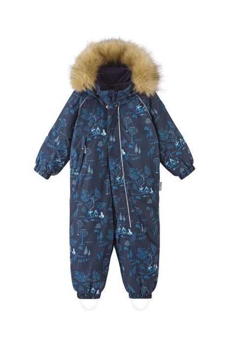 Дитячий зимовий комбінезон Reima Lappi колір зелений (3552894)