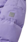 Дитяча пухова куртка Reima Paimio колір фіолетовий