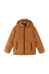 Дитяча пухова куртка Reima Paimio колір коричневий