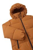 Дитяча пухова куртка Reima Paimio колір коричневий