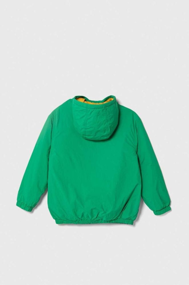 Дитяча куртка United Colors of Benetton колір зелений (3546731) фото 2