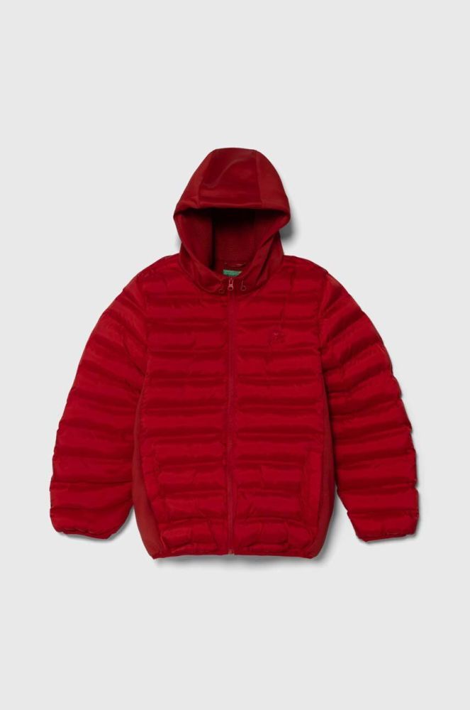 Дитяча куртка United Colors of Benetton колір червоний (3559803)