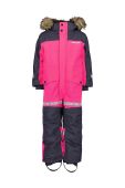 Дитячий зимовий комбінезон Didriksons BJ?RVEN KDS COVER колір рожевий