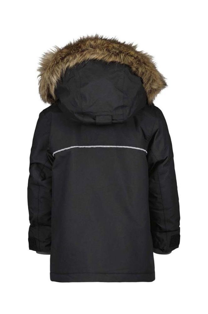 Дитяча зимова куртка Didriksons KURE KIDS PARKA колір чорний фото 3