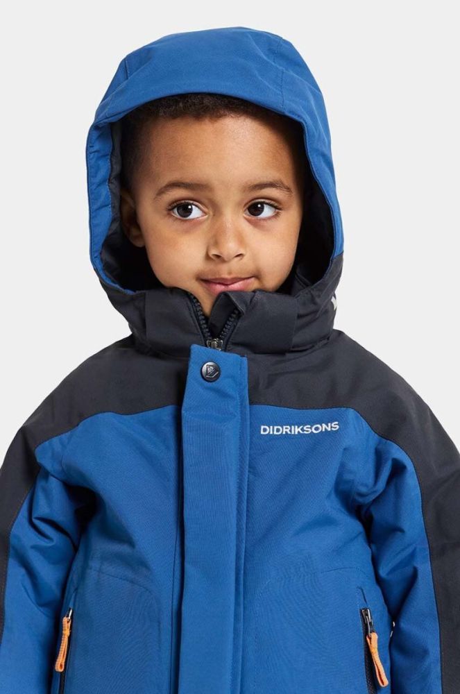 Дитяча зимова куртка Didriksons NEPTUN KIDS JKT колір блакитний (3607339) фото 4