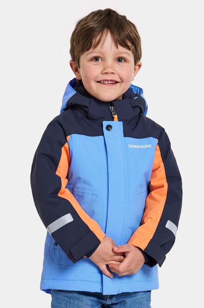 Дитяча зимова куртка Didriksons NEPTUN KIDS JKT колір блакитний (3608008)