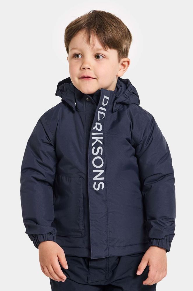 Дитяча зимова куртка Didriksons RIO KIDS JKT колір синій