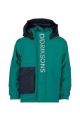 Дитяча зимова куртка Didriksons RIO KIDS JKT колір зелений