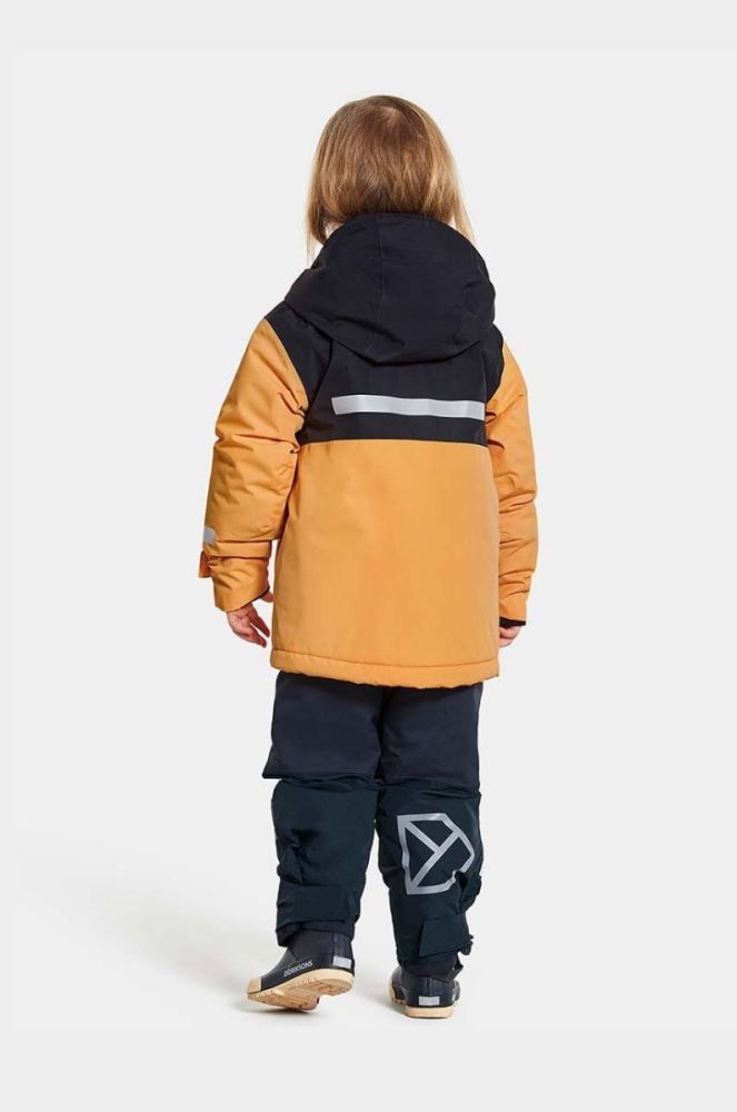 Дитячий зимовий комбінезон Didriksons SKARE KIDS SET колір жовтий фото 10