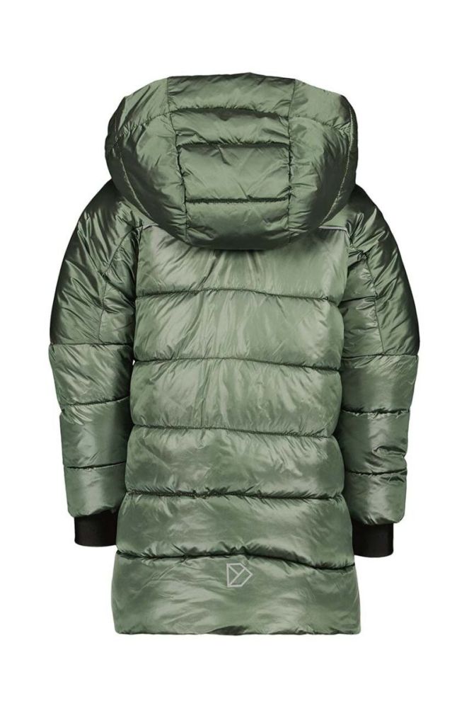 Дитяча куртка Didriksons TAJGAN KD PUFF PARKA колір зелений фото 3