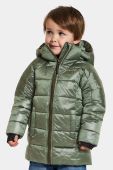 Дитяча куртка Didriksons TAJGAN KD PUFF PARKA колір зелений
