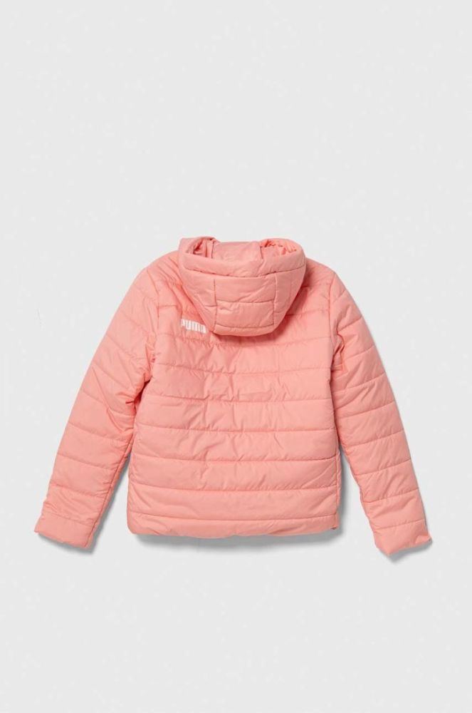 Дитяча куртка Puma ESS Hooded Padded Jacket колір помаранчевий фото 2