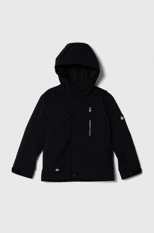 Дитяча гірськолижна куртка Quiksilver MISSION SOLID SNJT колір чорний
