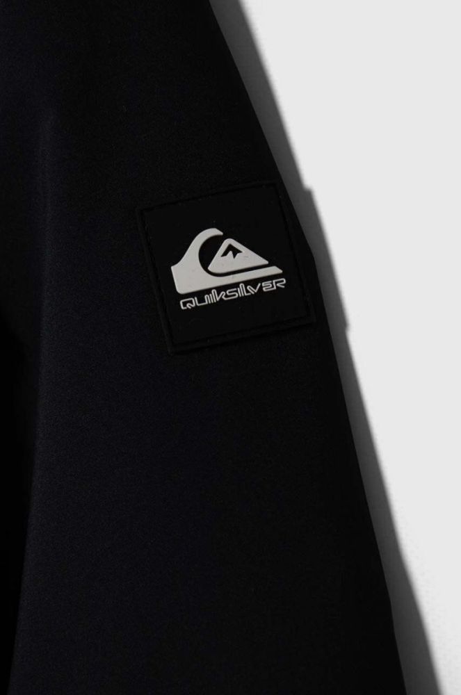 Дитяча гірськолижна куртка Quiksilver MISSION SOLID SNJT колір чорний фото 4