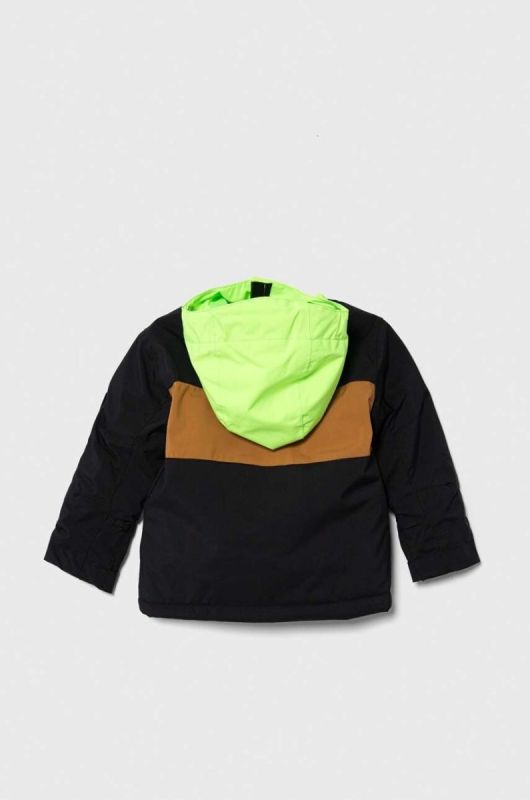 Дитяча гірськолижна куртка Quiksilver GROOMER KIDS JK SNJT колір зелений фото 2