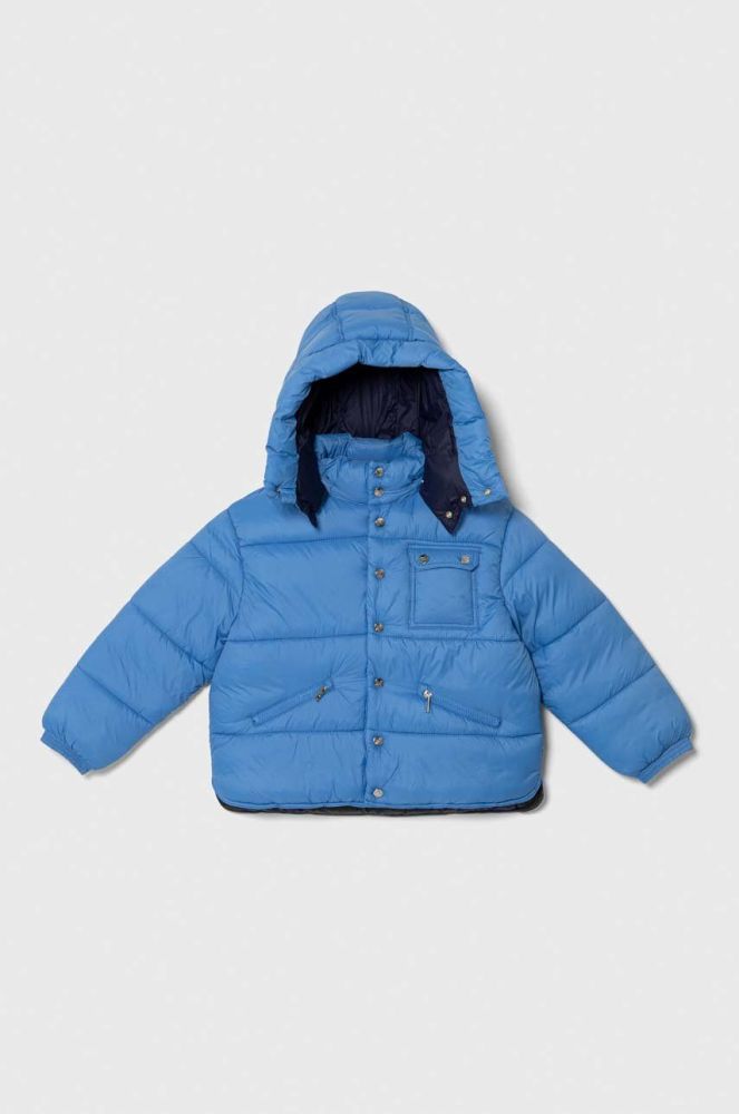 Дитяча куртка United Colors of Benetton колір блакитний (3648153)