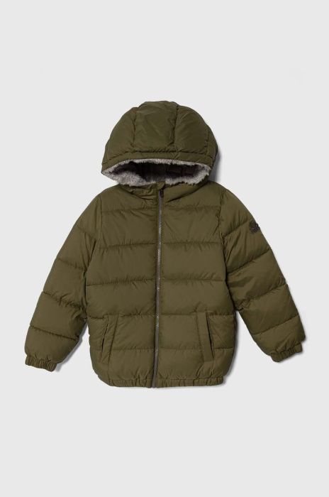 Дитяча куртка United Colors of Benetton колір зелений (3638644)