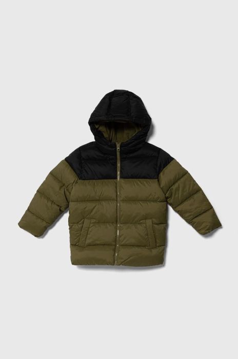 Дитяча куртка United Colors of Benetton колір зелений (3638668)