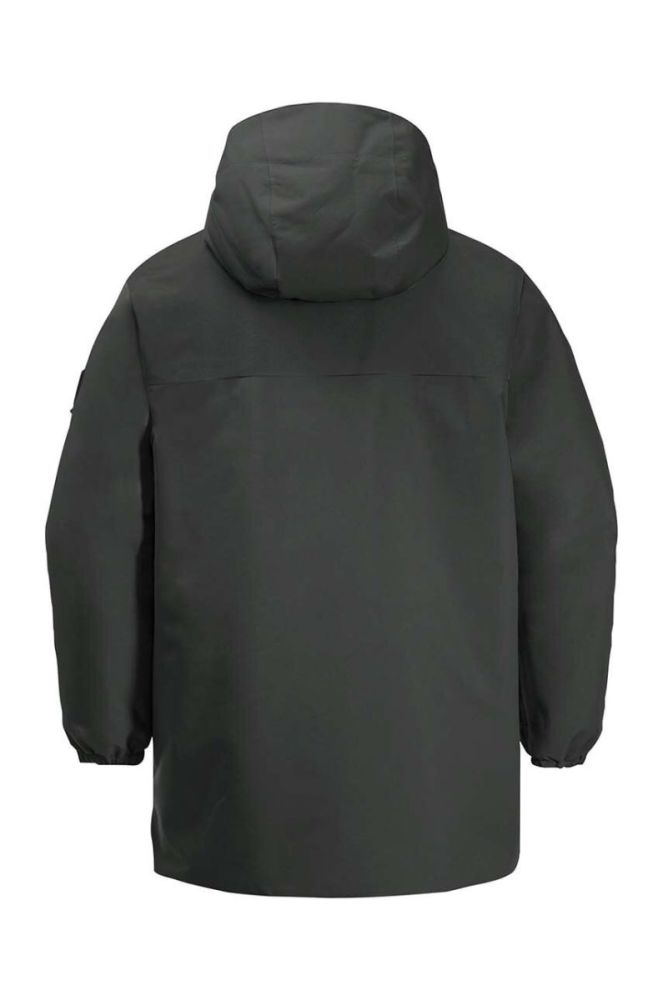 Дитяча куртка Jack Wolfskin TEEN 2L INS колір чорний фото 2