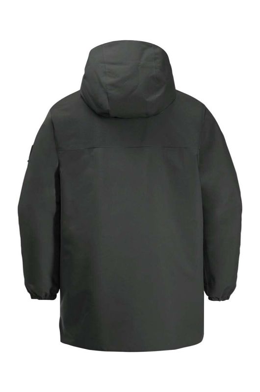 Дитяча куртка Jack Wolfskin TEEN 2L INS колір чорний фото 2