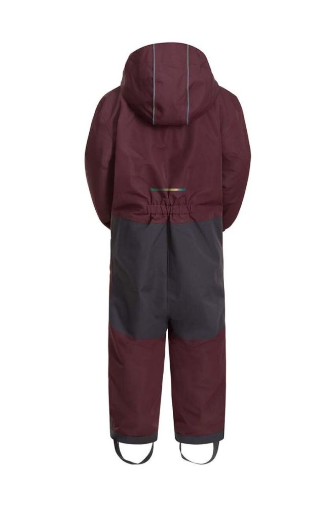 Дитячий комбінезон Jack Wolfskin GLEEL 2L INS колір бордовий фото 4