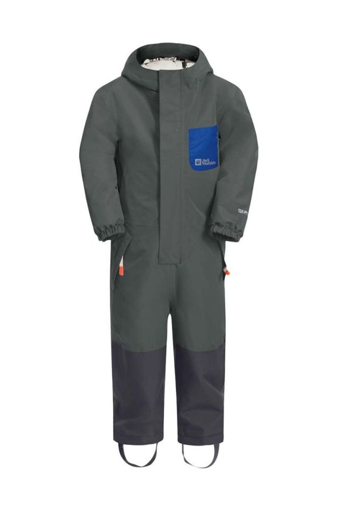 Дитячий комбінезон Jack Wolfskin GLEEL 2L INS колір сірий фото 2