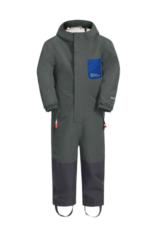 Дитячий комбінезон Jack Wolfskin GLEEL 2L INS колір сірий фото 2