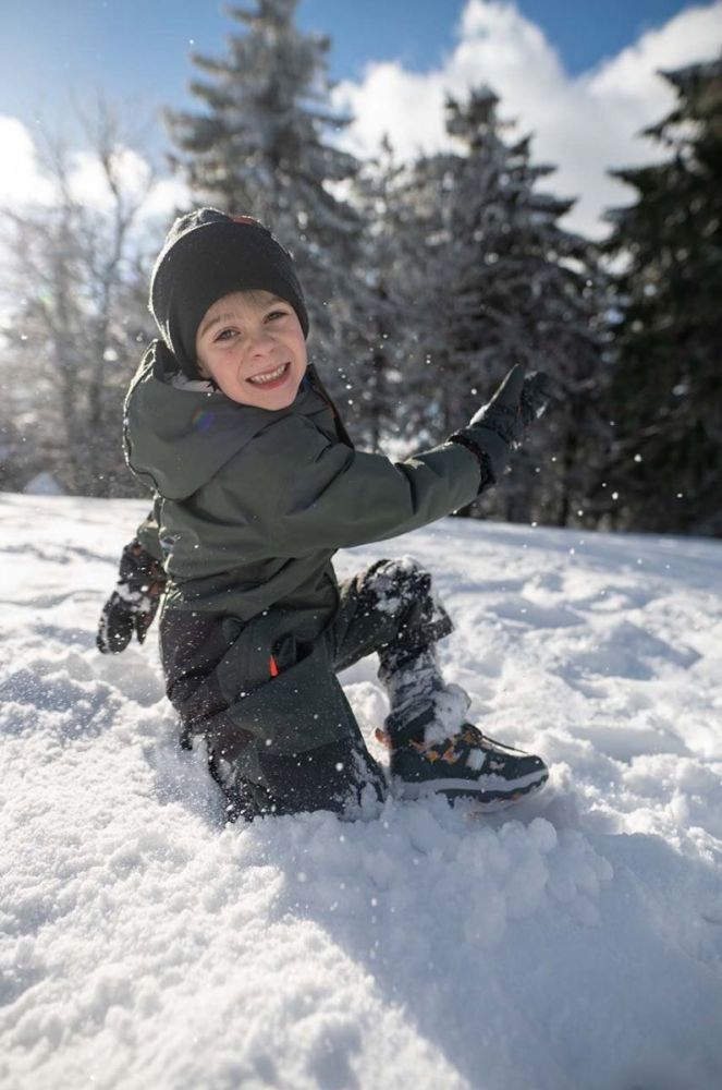 Дитячий комбінезон Jack Wolfskin GLEEL 2L INS колір сірий фото 5