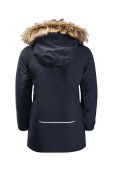 Дитяча куртка Jack Wolfskin GLACIER PEA колір чорний