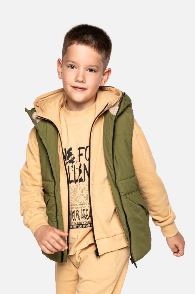 Безрукавка Lemon Explore ZL3178101OJB OUTERWEAR JESIE? BOY колір зелений