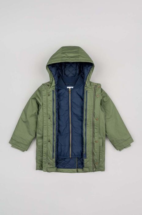 Дитяча парка zippy колір зелений